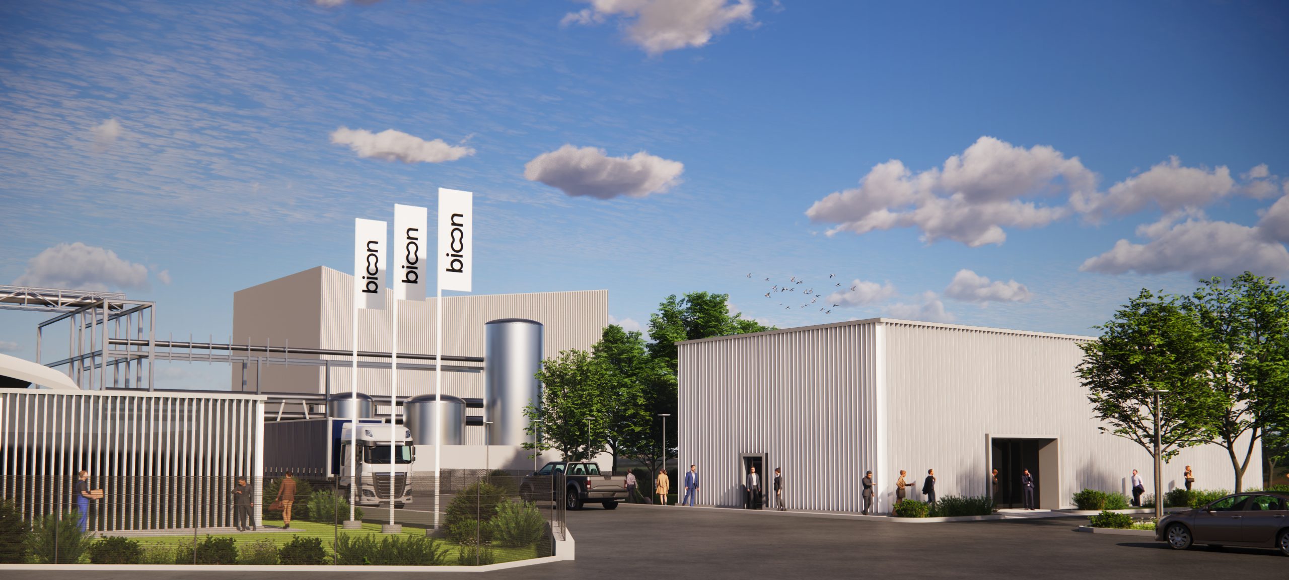 BIO-ON_Render Fronte stabilimento