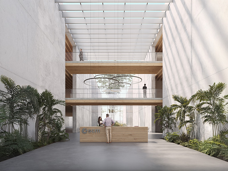 Visione esterna Headquarter SCM